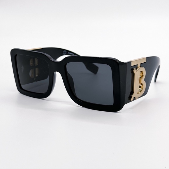 NEW BURBERRY BE4406U 3001/87 WOMEN SUNGLASSES BE4406U 300187 BLACK EYEWEAR - Picture 3 of 11